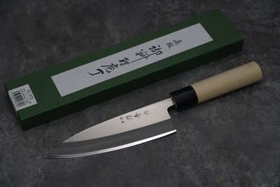 💖 刀秀作 💖【鉬釩鋼 左手出刃 16.5cm】日本製  廚房刀具 八煌刃物