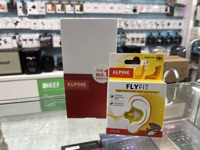 禾豐音響 Alpine FlyFit - 頂級飛行專用耳塞 100%原裝進口∥舒適飛行∥附原廠清潔器