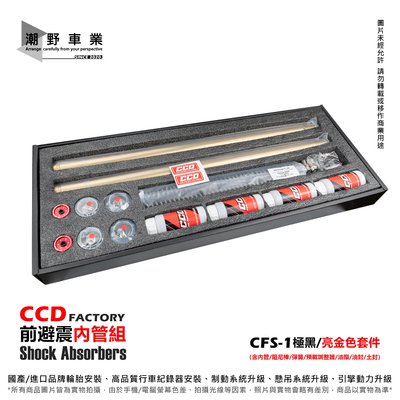 台中潮野車業 CCD CFS-1 前叉內管組 XMAX300 專用賣場