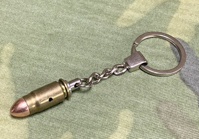 【OB工作室】-.357SIG(9.02mm)真品銅殼銅頭鑰匙圈