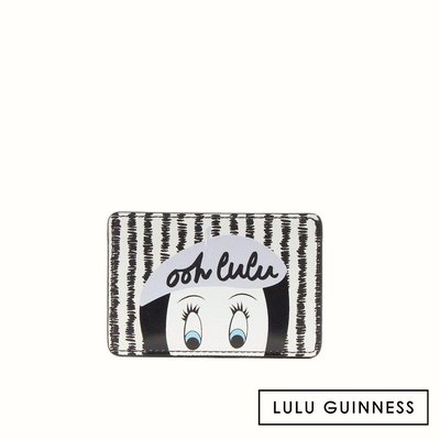 ☆現貨☆英國直送 【 LULU GUINNESS 】OOH LULU （ Lulu doll ）卡片夾