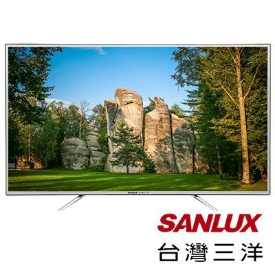 台灣三洋 SANLUX 49型 LED 4K 背光 液晶 顯示器 SMT-K49U 自取$14500