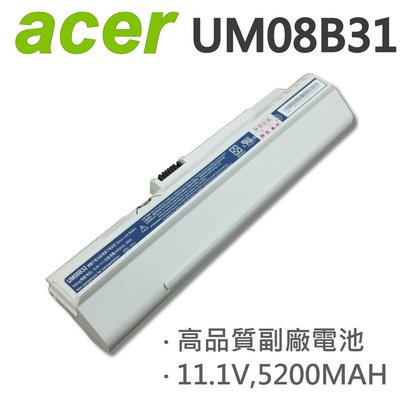 ACER 宏碁 UM08B31 6芯 日系電芯 電池 A110X A150 A150L A150X D150