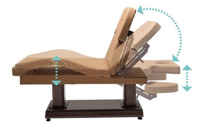 預購《SalonPlanet沙龍之星》Barca 3D電動美容按摩床/美容床/沙龍專用床/整脊指壓使用
