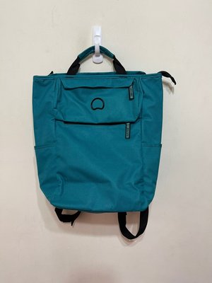 「 二手包 」  DELSEY 後背包（藍綠）91