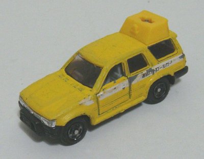 TOMICA 多美小汽車-NO.84 Toyota Hilux Surf 道路巡邏車(1992)