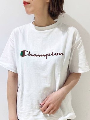 ❤奢品匯LF日本代購❤現貨日本冠軍Champion胸前彩色刺繡LOGO短袖T恤女款 CW-T306