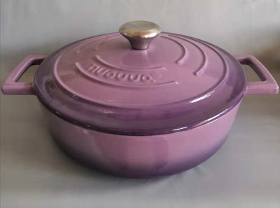 特賣-琺瑯鍋鑄鐵琺瑯28厘米內黑海鮮鍋女王鍋燉鍋