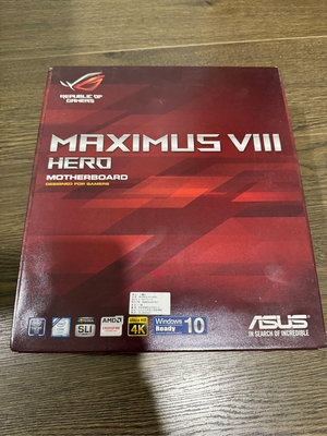華碩 ROG MAXIMUS VIII HERO 主機板+Intel i7-6700 cpu 3.4G 便宜出清