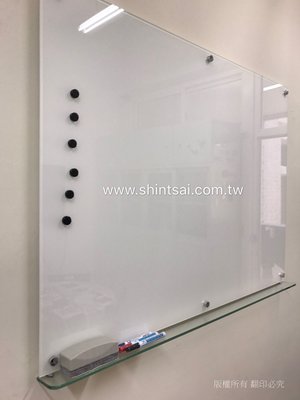 shintsai玻璃(新北市) 防眩光玻璃 磁性玻璃 投影玻璃白板 歡迎訂做 美觀耐用 商業空間 玻璃施工