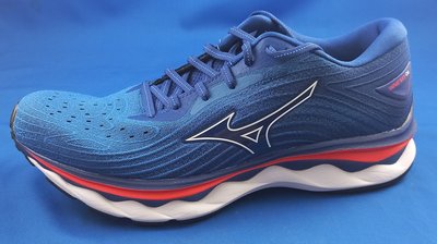 奇摩降價 美津濃 MIZUNO 男高彈性慢跑鞋 WAVE SKY 6 型號 J1GC220206 [169]
