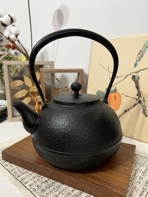 日本回流 南部盛榮堂鐵壺 經典器形 素雅端正 中古物 品相佳