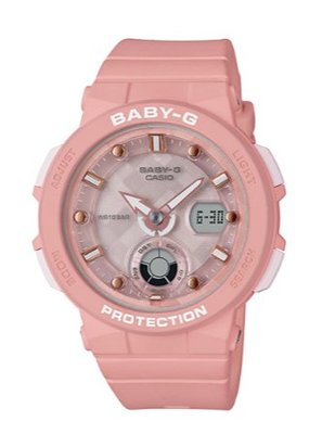【萬錶行】CASIO BABY-G 海洋風格運動腕錶 BGA-250-4A