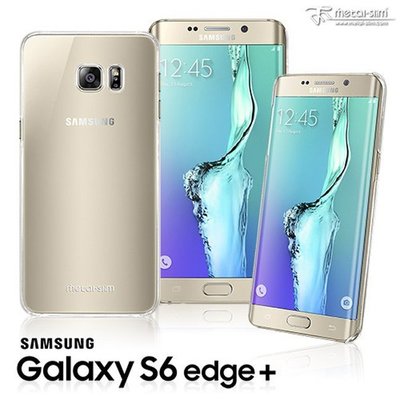 【蘆洲IN7】Metal-Slim Samsung Galaxy S6 Edge+ 高抗刮PC透明殼 水晶殼