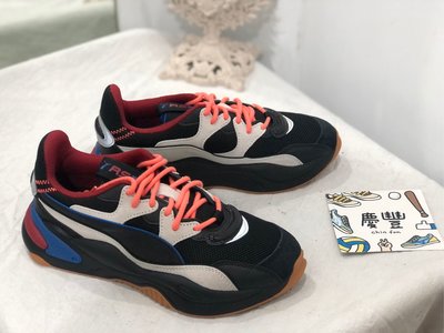 慶豐體育👟 PUMA RS-2K Futura 37388701 流行休閒鞋 米白 黑 藍 紅 女 慢跑鞋