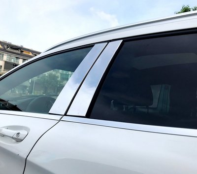 圓夢工廠 Benz GLA X156 GLA250 GLA45 2014~2020 改裝 鍍鉻銀 車門門柱 中柱 B柱