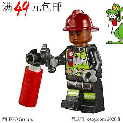 創客優品 【上新】LEGO樂高 超級英雄 蜘蛛俠人仔 sh579 消防員含道具 76128 2019款 LG134