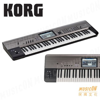 【民揚樂器】合成器音樂工作站 KORG KROME EX61 61鍵