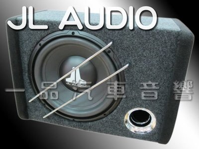 一品. 美國 JL AUDIO  12吋重低音喇叭含專用音箱.全新公司貨