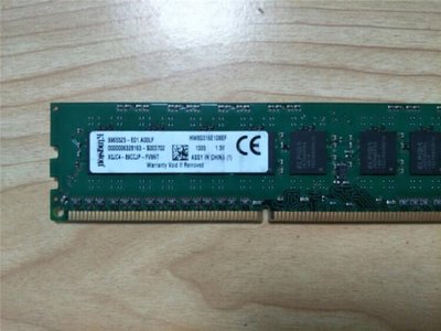 金士頓DDR3 8G 2R8 PC3PC3L-12800E 三代純ECC記憶體1600單路主板