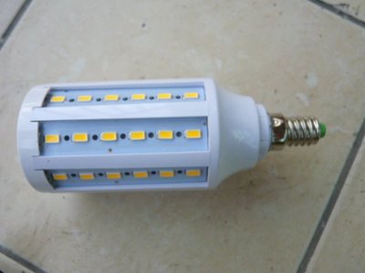 LED 15W E14 60珠 黃光 水晶燈泡 全電壓 110V 220V