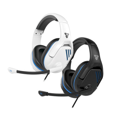 FANTECH MH86 手機/電腦遊戲雙用耳罩式耳機 可調式頭帶/可旋轉降噪麥克風/可支援Xbox/PS4/PS5/S