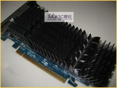 JULE 3C會社-華碩ASUS EN210 SILENT/DI/1GD3/V2(LP) GT210/1GB/HDMI/短卡/保內/PCI-E 顯示卡