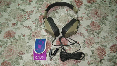 KOSS  K/125 超級復古的耳罩式耳機 (阿婆壓箱底絕版品)