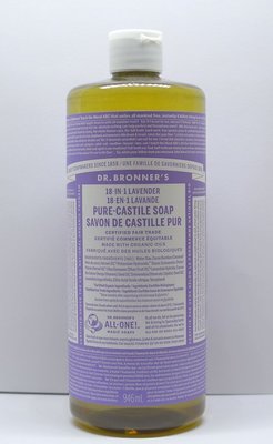 Dr. Bronners 布朗博士 潔顏露 Liquid Soap 32OZ / 944ML (薰衣草)