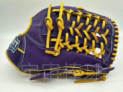 ※宇宙棒球※ZETT 2023新款 332系列 壘球專用全牛手套 12.5吋 外野V網 紫藍 BPGT-33227