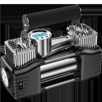 車用充氣機空壓機氣泵空氣壓縮機小型車載便攜氣泵機器氣磅工業級車用打氣泵