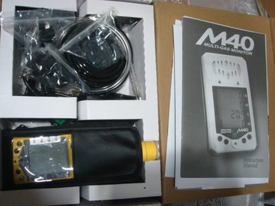 M40 四用氣體偵測器 o2.co2.lel. h2s(含幫浦)  PS200
