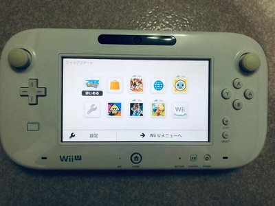 最後一台出清價! 原廠 平板 功能完好 白色 網路最便宜 任天堂 Wii U wii u pad 2手無其他配件 8成新