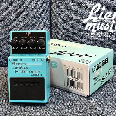 『立恩樂器 效果器專賣』公司貨保固 BOSS LMB-3 Bass Limiter Enhancer LMB3 效果器