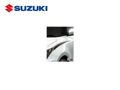 【Power Parts】SWIFT SPORT 葉子板貼紙(黑) SUZUKI SWIFT SPORT 2017-
