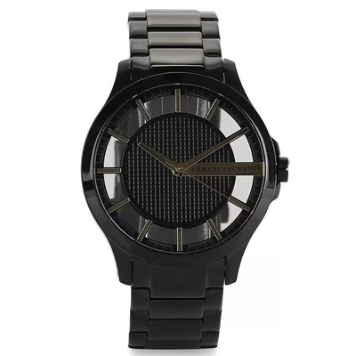 【美麗小舖】ARMANI EXCHANGE 46mm AX2189 黑色鋼錶帶 男錶 手錶 腕錶-全新真品現貨在台