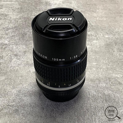 『澄橘』Nikon Nikkor 135mm F2.8 定焦鏡 二手  中古《歡迎折抵 鏡頭出租》A65597