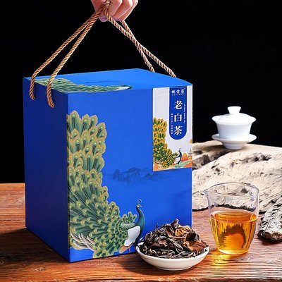 【白茶】2012年老白茶10年陳香貢眉正宗福鼎壽眉藥香濃香型散茶禮盒裝500g