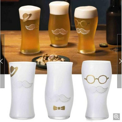 日本製啤酒杯 泡沫啤酒杯 啤酒杯 酒杯 領結 眼鏡 日本酒杯 日本酒器 泡沫 父親節禮物