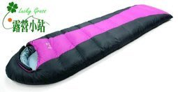 露營小站~【AS600BR】吉諾佳 Lirosa 類信封型-超保暖型羽絨睡袋600g