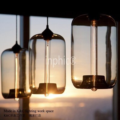 INPHIC-復古吧臺玻璃吊燈北歐美式鄉村Pod咖啡  燈飾吧臺吊燈具