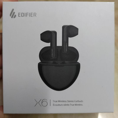 【二手】EDIFIER X6 真無線藍牙耳機 半入耳式
