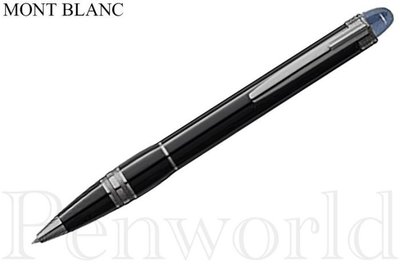 【Pen筆】德國製 Mont Blanc萬寶龍 STARWALK黑桿灰夾原子筆 105657