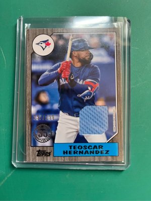  2022 Topps Gypsy Queen #260 Teoscar Hernandez Toronto