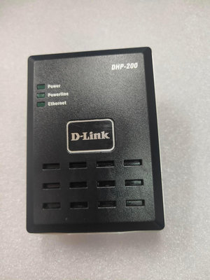 【電腦零件補給站】D-Link 友訊 DHP-200 e點通電源線網路橋接器