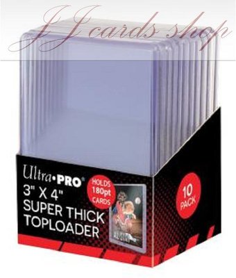 【☆ JJ卡舖 ☆】美國原廠 Ultra Pro 高透明品質 一般卡夾 - 尺寸：180pt (一盒／10個)