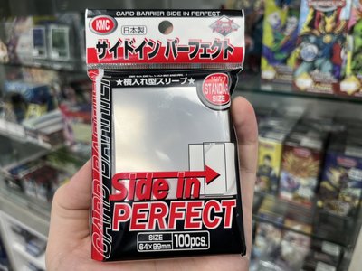 【雙子星】KMC 側入 透明 卡套 合身 perfect 64x89mm 側插 第一層 日本製 牌套 寶可夢 MTG