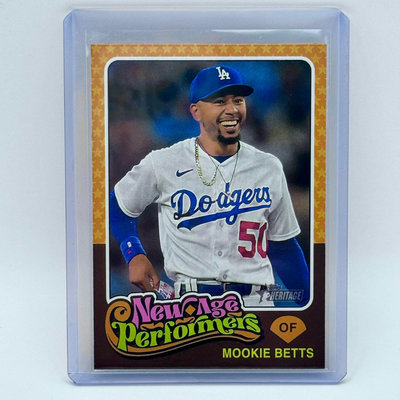 Mookie Betts 2024 Topps Heritage New Age Performers特卡 大谷隊友