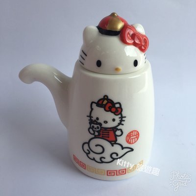 [Kitty 旅遊趣] Hello Kitty 醬油罐 凱蒂貓 中國風