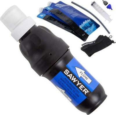 【戶外便利屋】Sawyer Squeeze SP129 大流量多功能濾水器盒裝組